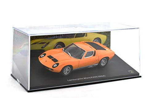 OPO 10 - Coche 1/43 Compatible con Lamborghini Miura P400 1966 - Ixo para la colección Hachette (05)