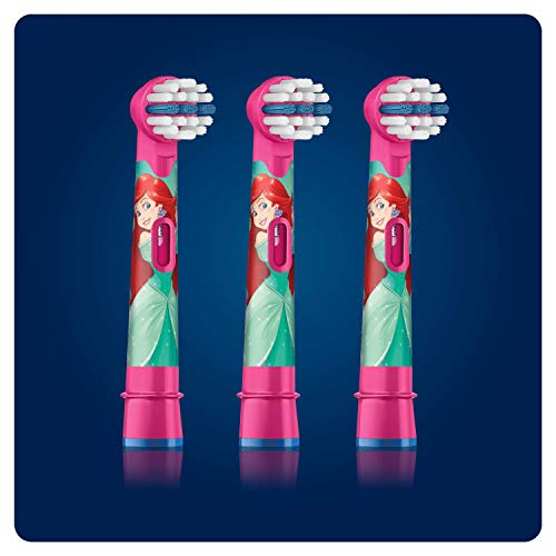 Oral-B Kids - Cabezales de Recambios, Apto para Niños Mayores de 3 Años, 1 Pack de 3 unidades, Modelos surtidos