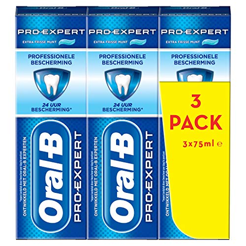 Oral-B Manual Otal-B Pro-Expert Profesional Protección De Pasta De Dientes 3 Unidades 225 ml