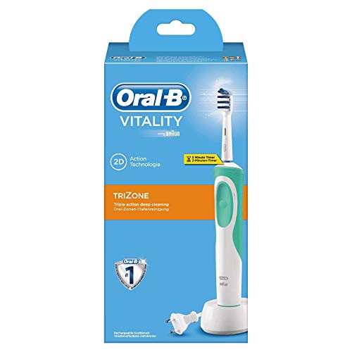 Oral-B Vitality TriZone Cepillo de dientes eléctrico recargable con tecnología Braun