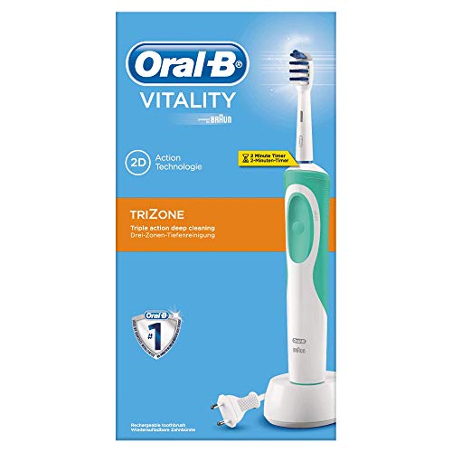 Oral-B Vitality TriZone Cepillo de dientes eléctrico recargable con tecnología Braun