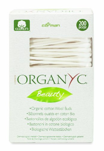 Organyc - Bastoncillos de algodón 100% orgánico (4 x 200 unidades)