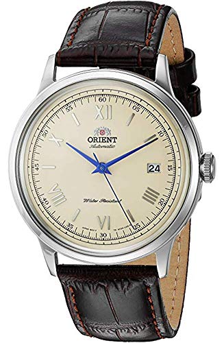 Orient Reloj Analógico para Unisex Adultos de Automático con Correa en Cuero FAC00009N0