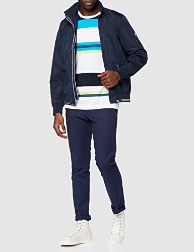 Original Penguin Sailing Abrigo, Azul (Dark Sapphire 413), Small para Hombre