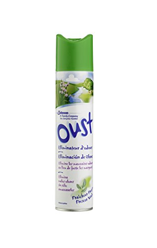 Oust Ambientador Eliminación de Olores, Frescor, 300 ml