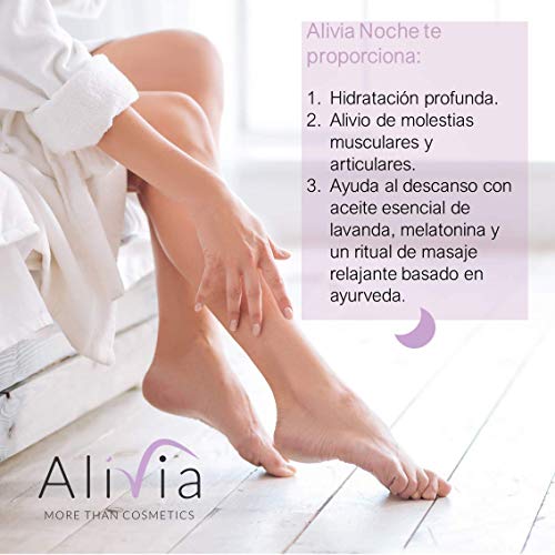 Pack ALIVIA Día y Noche. Crema hidratante corporal multifuncional: Hidratación, alivio del dolor muscular y articular, más efecto energizante o relajante. Cosmética natural para sentirse bien (400 ml)