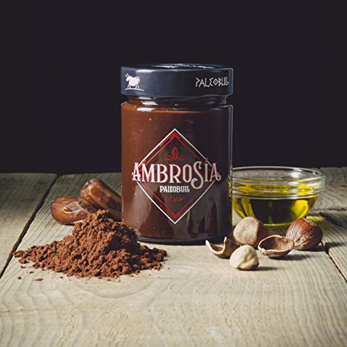 Pack Crema de Cacao y Avellanas Saludable Ambrosía 300 g y Crema de Cacahuete 457 Natural 100% 500 g - Sin Azúcar Añadido, Sin Edulcorantes, Sin Stevia, Sin Aceite de Palma, Sin Aceite de Girasol