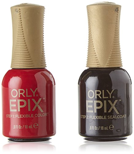 Pack de esmalte y sellador Epix para uñas, de la marca Orly, con tecnología antiborrones