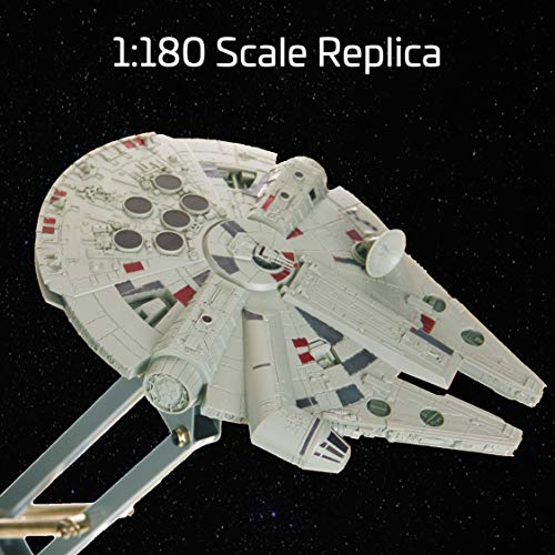 Paladone Millennium Falcon Posable Star Wars Novedad Luz de escritorio | Regalo para todas las edades, Gris