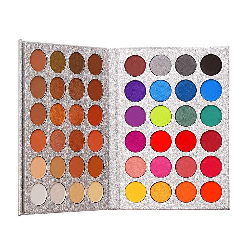 Paleta de sombras de ojos Maquillaje Brillo mate 48 colores Desnudos profesionales altamente pigmentados Cálido Bronce natural Neutro Sombras de ojos cosméticas ahumadas