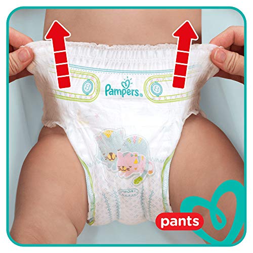 Pampers Baby-Dry 81681814 pañal desechable Niño/niña 5 96 pieza(s) - Pañales desechables (Niño/niña, Pant diaper, 12 kg, 17 kg, Multicolor, 12 h)