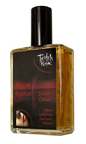 Patchouli"Sweet Opium" - Agua de perfume para hombre, perfume gótico, vaporizador/pulverizador, botella de cristal de 100 ml, Gotik Patchouly