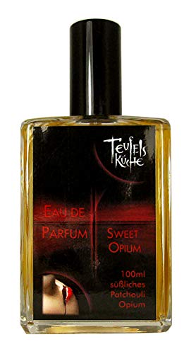 Patchouli"Sweet Opium" - Agua de perfume para hombre, perfume gótico, vaporizador/pulverizador, botella de cristal de 100 ml, Gotik Patchouly