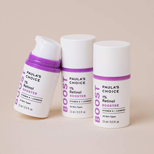 Paula's Choice 1% Retinol Booster Serum - Suero Facial Antiedad, Antiarrugas y Reduce los Poros - Todos Tipos de Piel - 15 ml