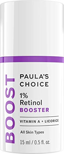 Paula's Choice 1% Retinol Booster Serum - Suero Facial Antiedad, Antiarrugas y Reduce los Poros - Todos Tipos de Piel - 15 ml