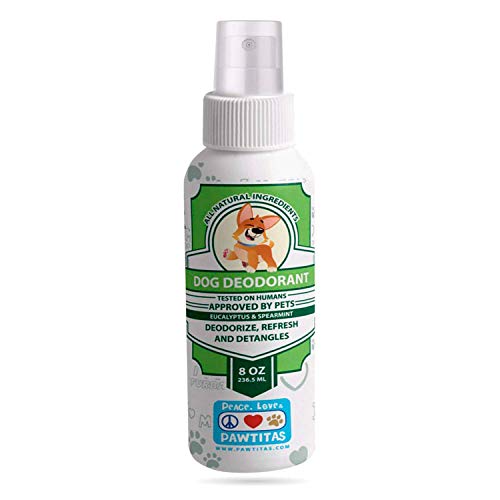 Pawtitas Colonia para Perros 3 en 1; Perfuma, Refresca y Desenreda dejando un Aroma a Limpio y Fresco de Larga duración sobre la Piel de su Mascotas | Perfume para Perros y Cachorros - 236ml