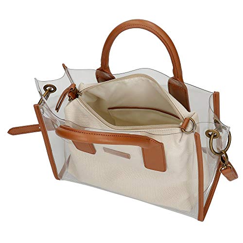 Pepe Jeans Iana Handbag Mujer Bolso Bandolera Blanco (Mousse) 1x1x1 Centímetros (W x H x L)