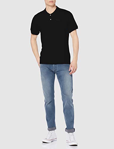 Pepe Jeans Vincent Polo, Negro (Black 999), Medium para Hombre