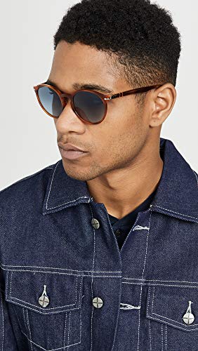 Persol 3171, Gafas de Sol Unisex Adulto, Negro (Terra Di Siena 96/Q8), 49