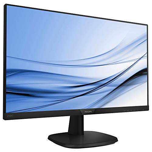 Philips 243V7QDAB/00 - Monitor IPS de 24 LCD, 23.8" / 60.5 cm, Altavoces, (Full HD, 1920x1080, Sin bordes, Flicker Free, Low Blue Mode, VESA, VGA + HDMI + DVI