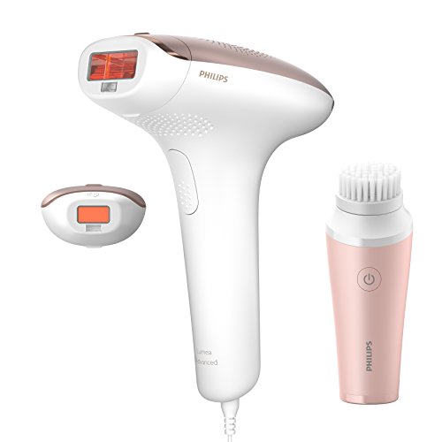 Philips bri922/00 Lumea Advanced IPL dispositivo con 2 accesorios para cuerpo, cara & 1 Mini Cepillo de limpieza facial; Cable.