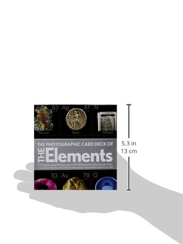 Photographic Card Deck Of The Elements: With Big Beautiful Photographs of All 118 Elements in the Periodic Table