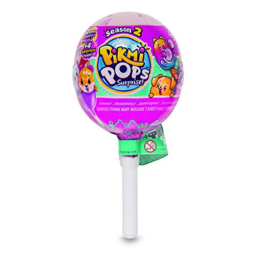 Pikmi Pops Serie 2 -  Piruleta 2 Peluches Perfumados Coleccionable con Sorpresas, Multicolor (Giochi Preziosi PKM07001)