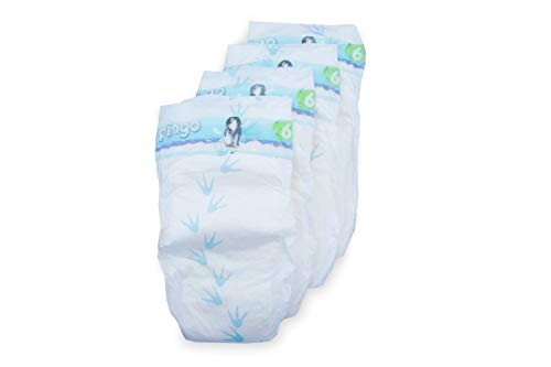 Pingo - Pañales Talla 6 XL - 2 paquetes de 32 unidades-15-30 kg- Pañales para bebé - Anti-alergénicos sin perfume - Máxima Absorción - Pañales Ecológicos - Pañales talla 6 XL desechables - Color Blanc