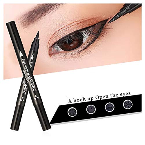 Pinkiou Eyeliner con sello de maquillaje para la pintura de la cara del cuerpo (en forma de corazón)