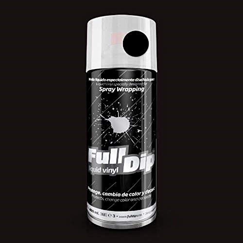 Pintura spray Full Dip Negro mate