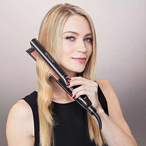 Plancha de cabello de 25 mm, RVST2175 Revlon Pro Collection Salon Straight XL Copper