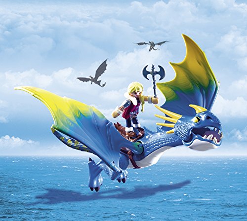 PLAYMOBIL DreamWorks Dragons Astrid y Tormenta, A partir de 4 años (9247)