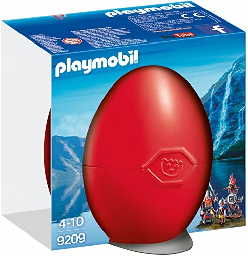 PLAYMOBIL Huevos-9209 Vikingos con Escudo, Multicolor (9209)