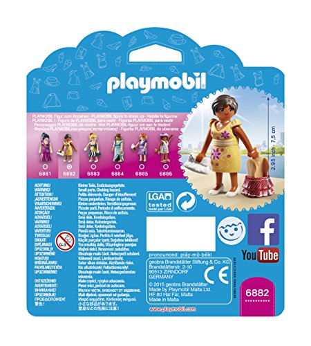 Playmobil Tienda de Moda- Summer Fashion Girl Muñecas, Multicolor, 15 x 4 x 16,8 cm (Playmobil 6882)