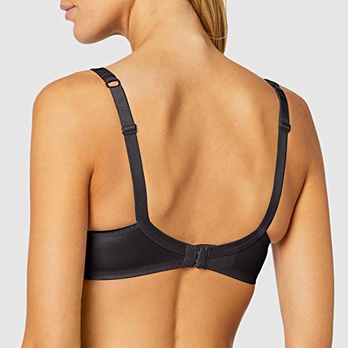 Playtex Silhouette P04R3 Sujetador básico, Negro, 100 B para Mujer