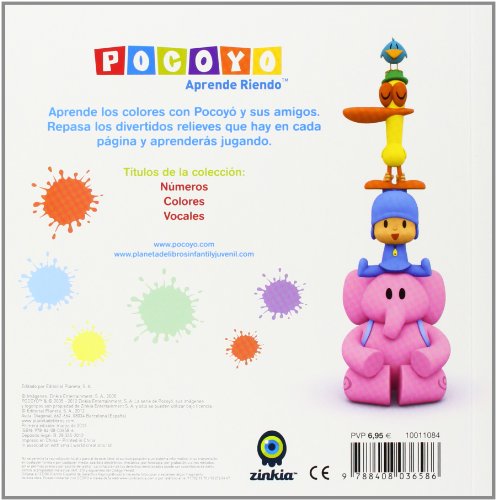 Pocoyó. Colores: Con divertidos relieves: 10 (Pocoyo)