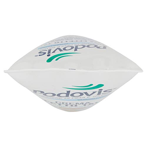 Podovis - Crema efecto talco, absorbe el sudor y previene la formación de malos olores, propiedades hidratantes, sensación de frescor, 100 ml