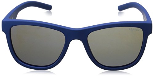 Polaroid PLD 8018/S JY ZDI Gafas de sol, Azul (Bluette/Greyblmirror Pz), 47 Unisex Niños