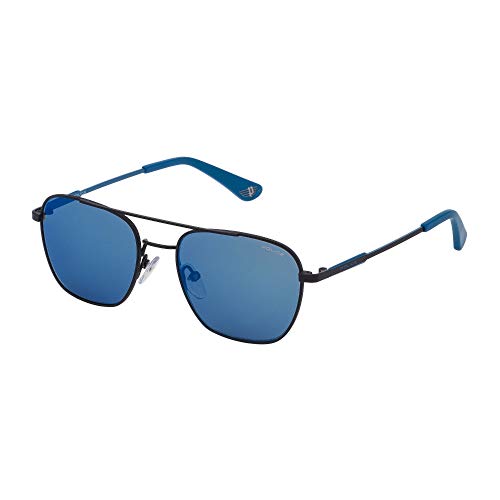 Police Sk558 R51B 50-17-135 - Gafas de sol denver jr 1 Junior, color azul oscuro mate