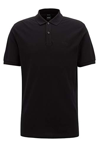 Polo Hugo Boss "Pallas" in Cotone PiquÃ¨ Uomo BOSS cod.50303542 BLACK SIZE:XL