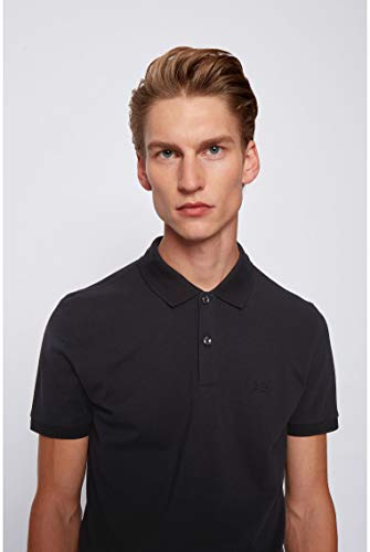 Polo Hugo Boss "Pallas" in Cotone PiquÃ¨ Uomo BOSS cod.50303542 BLACK SIZE:XXL