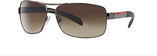 Prada Linea Rossa 0PS 54IS, Gafas de Sol para Hombre, Marrón (Metal), 65