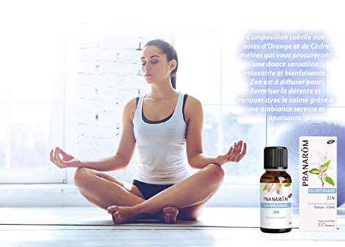 Pranarom - Mezcla de difusión Zen 30 ml - Aromaterapia y difusión