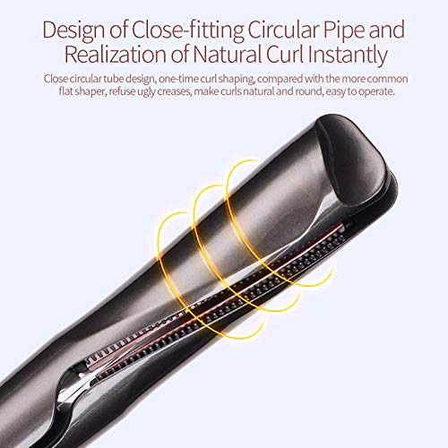 Professional Electric Curling Iron Hair Curler 2 in 1 Hair Straightener Flat Irons Ceramic Styling Tools