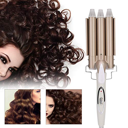 Professional Electric Hair Curler Curling Iron Hairdressing Styling Tool 22mm Champagne(110-240