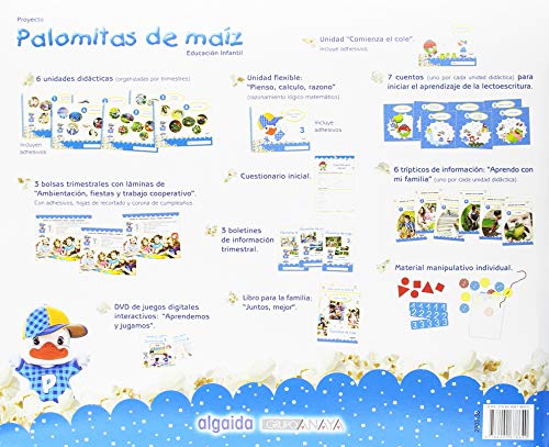 Proyecto Palomitas de maíz. Educación Infantil. 3 años