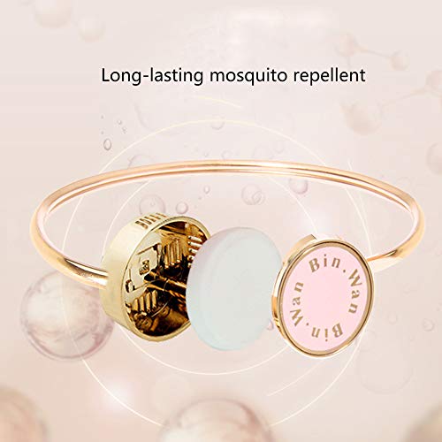 Pulsera Repelente De Mosquitos Adulto Al Aire Libre Pulsera Repelente De Mosquitos Pulsera Repelente Infantil Fragancia Niña Hebilla Repelente De Mosquitos,Pink