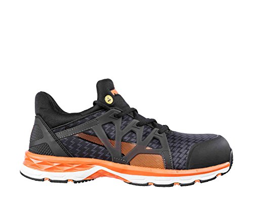 Puma SAFETY 633870 RUSH 2.0 MID S1P - Zapatos de seguridad para hombre (talla 43), color negro y naranja