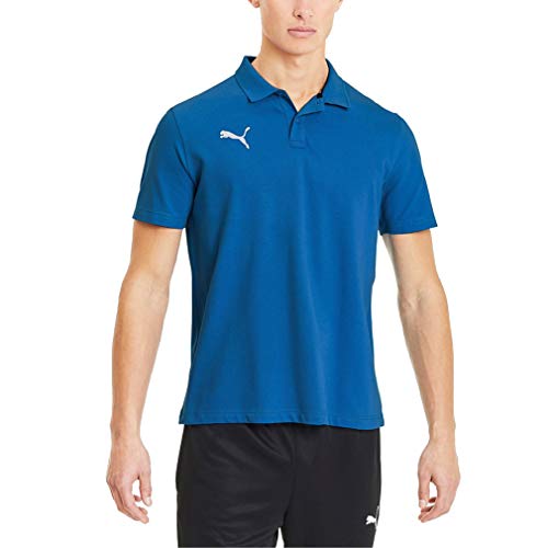 PUMA Teamgoal 23 Casuals Polo Camiseta, Hombre, Electric Blue Lemonade, 3XL