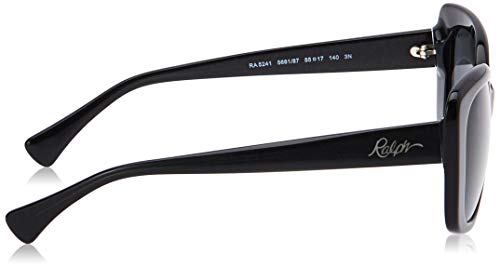 Ralph Lauren RALPH BY 0RA5241 Gafas de Sol, Shiny Black Glitter, 55 para Mujer